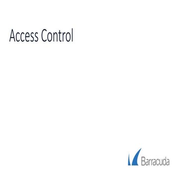 Access control