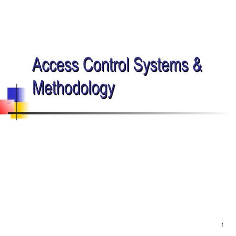 Access control3 | PPT