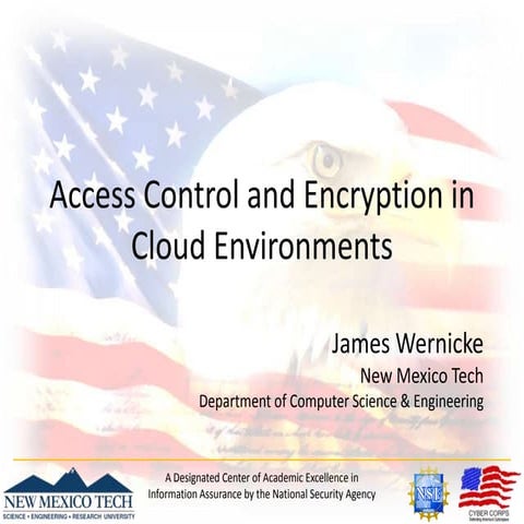 Access Control & Encryption In Cloud Environments | PPT