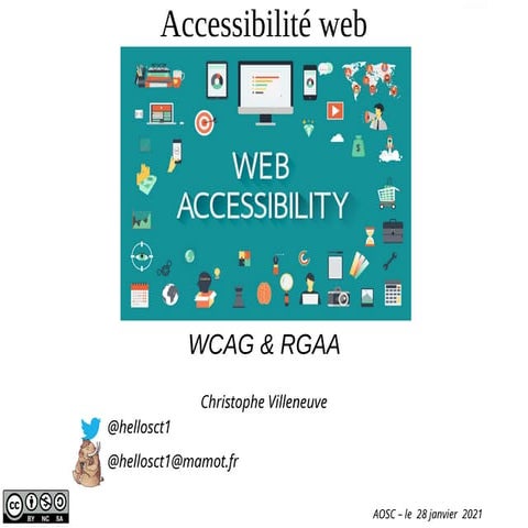 Accessibilite web wcag rgaa