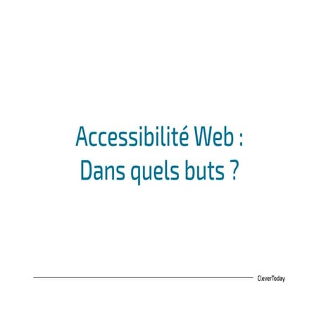 Accessibilité web