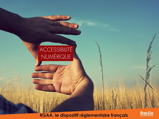 Présentation sur l'accessibilité numérique / Evènement université de Lille 3 