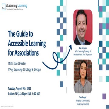 The Guide to Accessible Learning for Associations