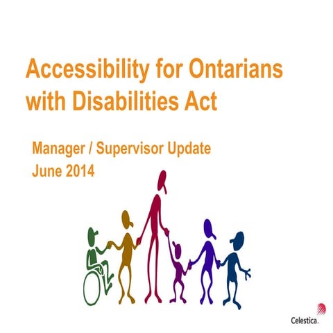 Accessibility for ontarians with disability act mgmt review