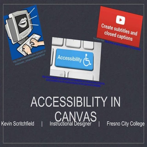 Accessibility in Canvas