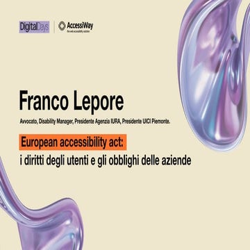 European accessibility act: i diritti degli utenti e gli obblighi delle aziende