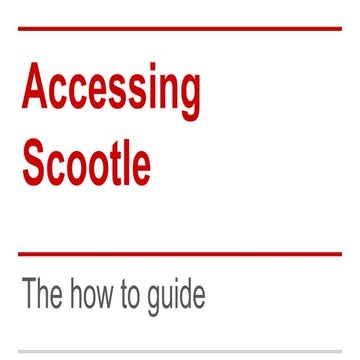 Learning Pathways in Scootle | PPTX