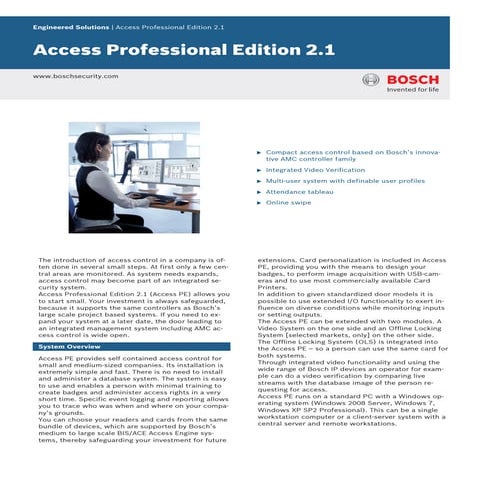 Access professional edition 2.1