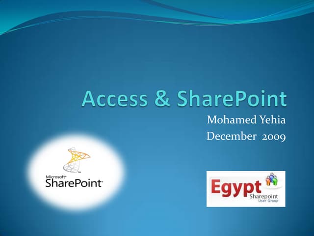Access & SharePoint