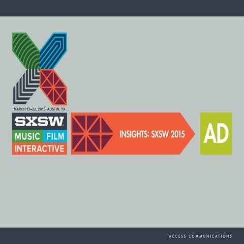 SXSW 2015 Insights