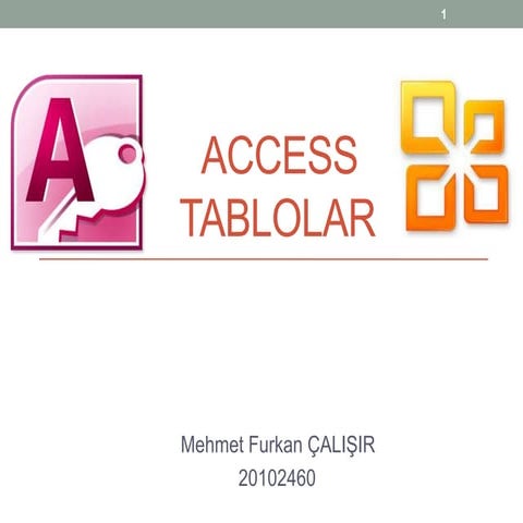 Access tablolar
