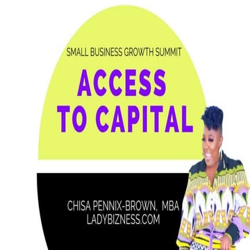 Access to Capital