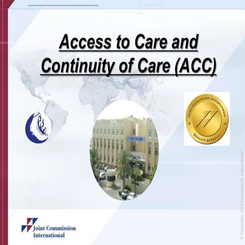 Access to care and continuity of care