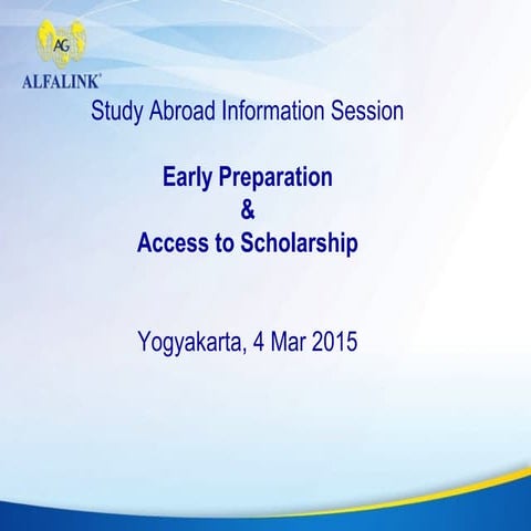 Access to scholarship