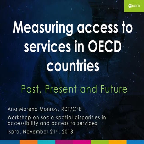 Measuring access to services in OECD countries