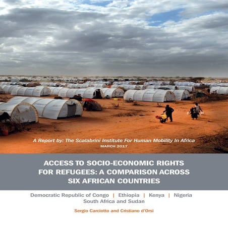 Access to socio economic rights refugees