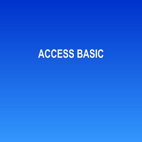 Access vba 052009