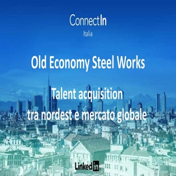 ConnectIn Italia 2016: la storia di Acciaierie Beltrame