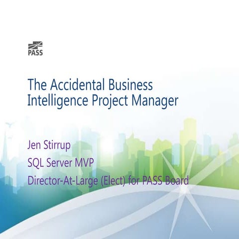 Accidental Business Intelligence Project Manager