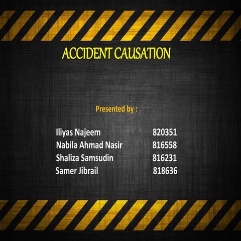 Accident Causation