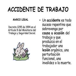 Accidente de trabajo