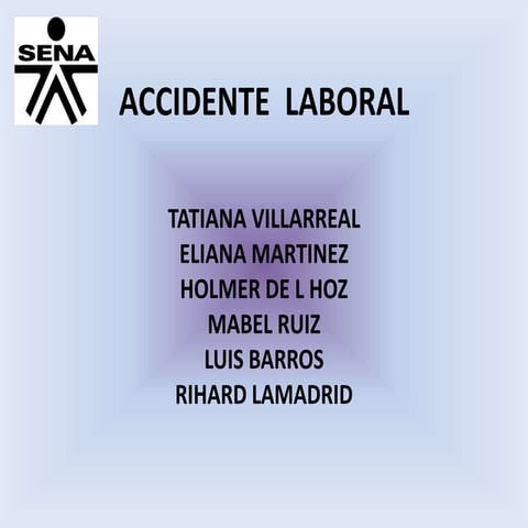 Accidente  laboral