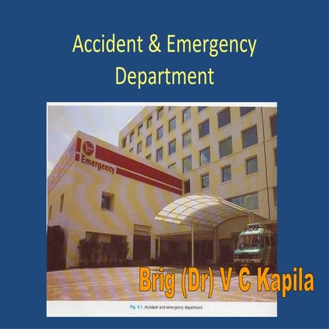 Accident & emergency