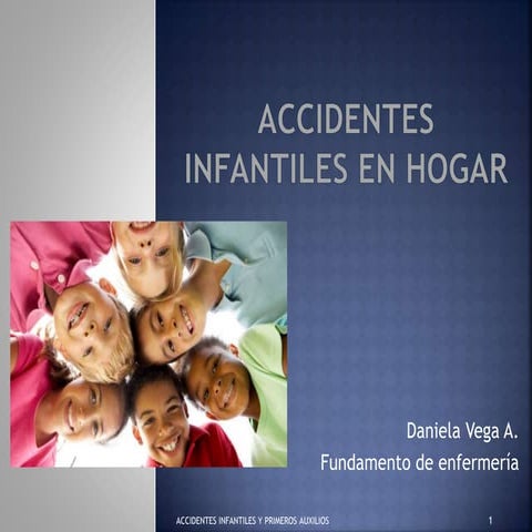 Accidentes infantiles en hogar
