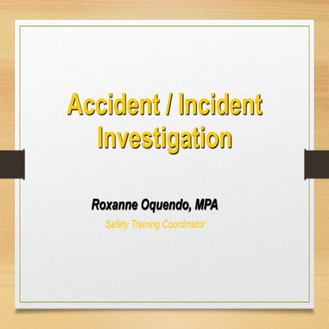 Accident investigation apr.2016