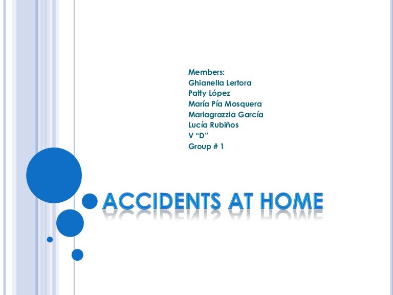 Accidents at home