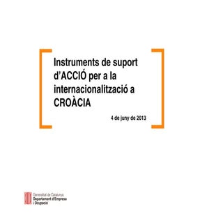 Presentació ACC1Ó Croàcia