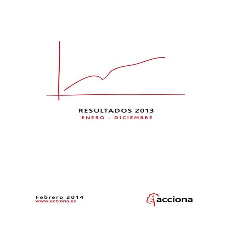 Acciona 2013 resultado anual