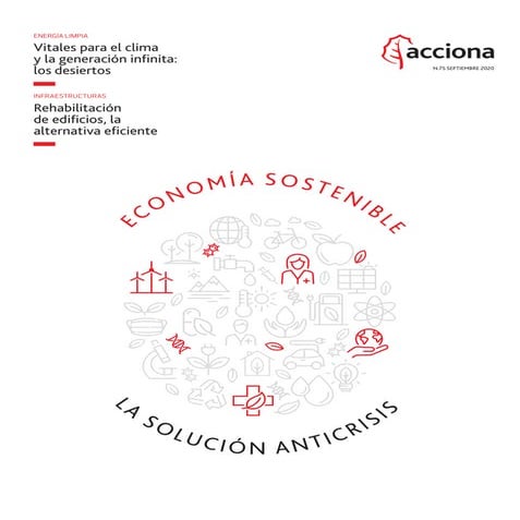 Revista ACCIONA 75: Economía sostenible, la solución anticrisis
