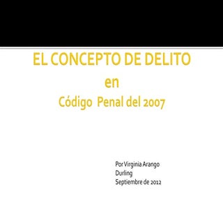 La Accón, omision y ausencia