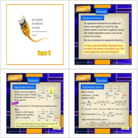 AC Circuit Theorems Slides