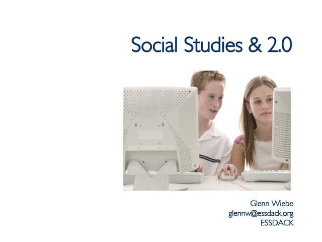 Social Studies Web Sites & Technology