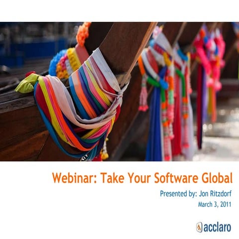 Take Your Software Global with Acclaro