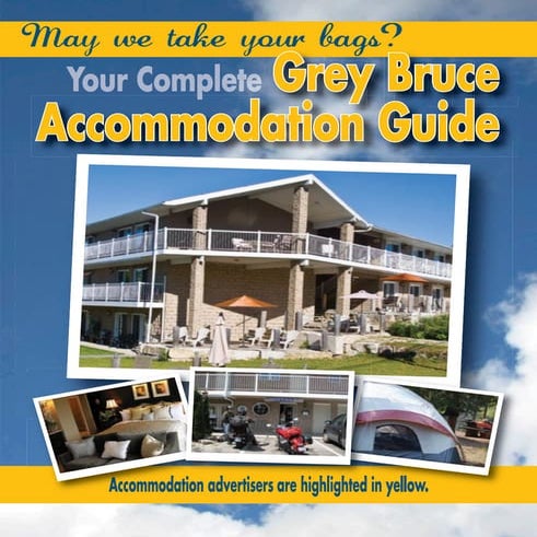 Grey Bruce Accommodation Guide 2013