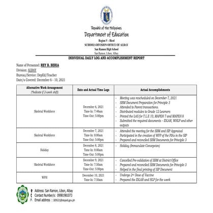 Accomplishment Report - Dec 6 - 10.docx