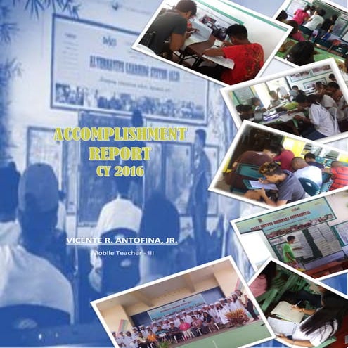 Accomplishment report 2016 pdf 