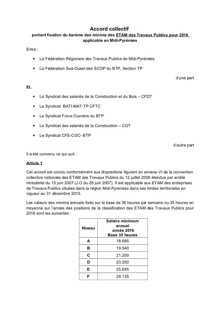 Grille Salaire Btp 2022 Nord Pas De Calais