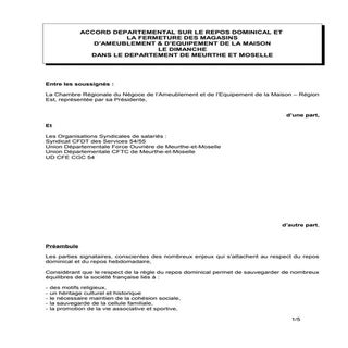 IDCC 1880 accord de Meurthe et Mose...