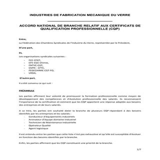 IDCC 669 Qualification professionne...