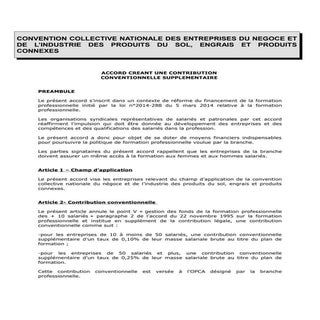 IDCC 1077 Contribution conventionne...