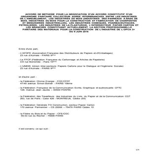 IDCC 489 Accord de méthode rapproch...