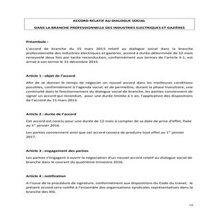 IDCC 3162 Accord dialogue social de...