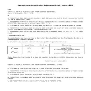IDCC 993 Accord du 21 octobre 2016 ...