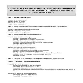 IDCC 2247 Accord formation professi...