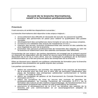 IDCC 2104 Accord de formation profe...