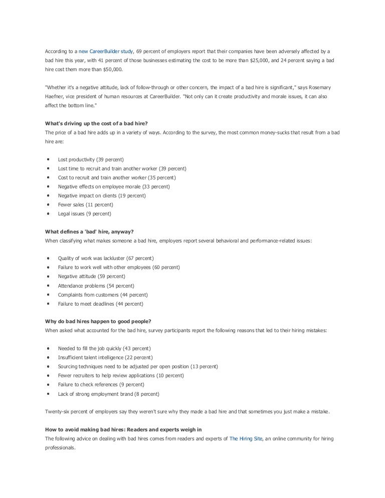 According to a new career builder study Robert Lewis JOB Houston